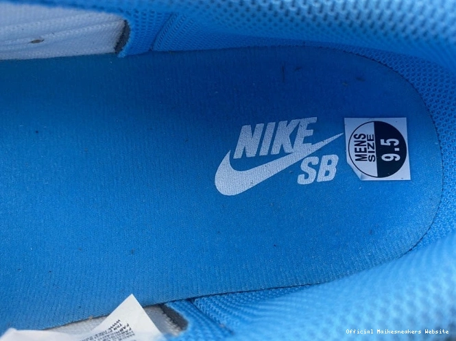 Official Maikesneakers Low x CJ7891-401 UNC Nike Jordan Air SB 1 0807